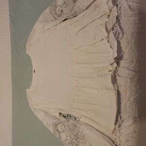 Free People boho long sleeve top